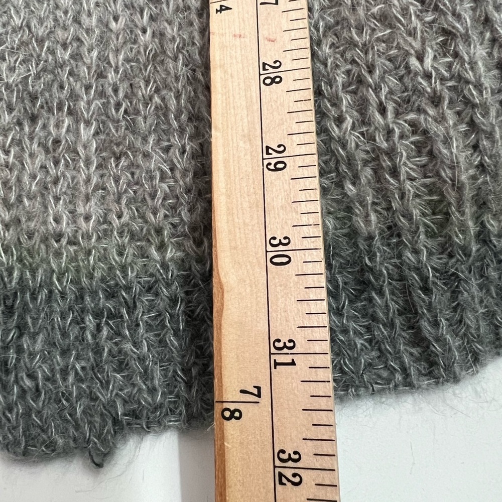 Fili Di Lana Italian Mohair Wool Blend Open Cardigan Duster Sweater Small - Picture 9 of 11